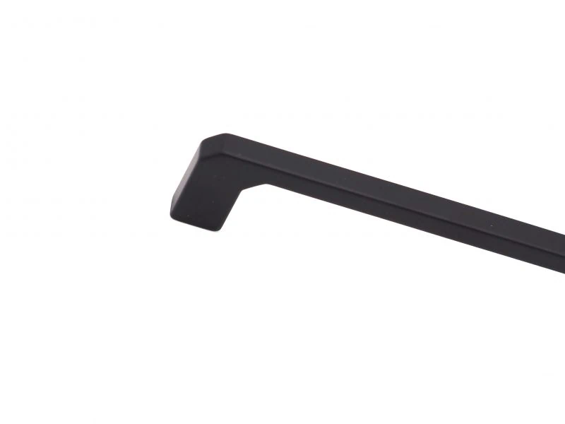 160mm Matt Black D Kitchen Cupboard Handle - Select Components