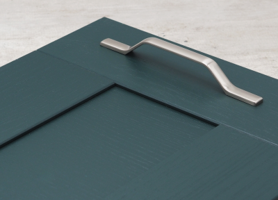 160mm Brushed Nickel D Handle