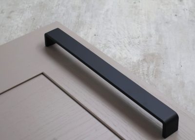 288mm Matt Black Square Handle