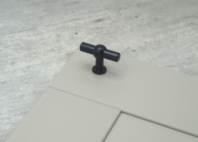 Matt Black T Knob