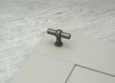 Antique Brass T Knob