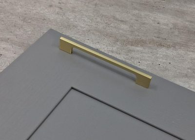 160mm brushed brass handle