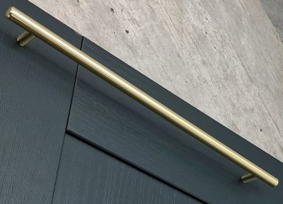320mm brushed brass handle