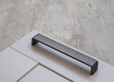 192mm Antique Pewter D Handle