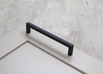 160mm Matt Black D Handle