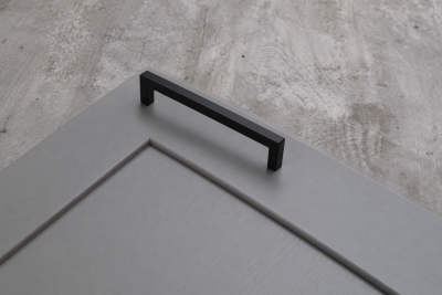 128mm Matt Black D Handle