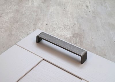 160mm Antique Pewter D Handle